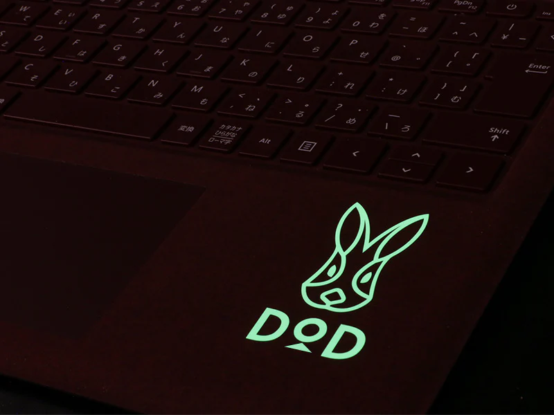 Glowing Logo Sticker - Image 3