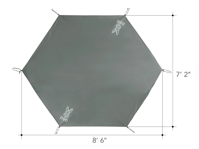 Ichi One Pole Ground Sheet - Image 3