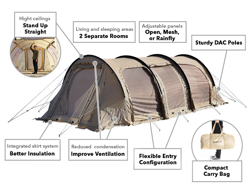 Kamaboko Super Tent (M) - Image 4