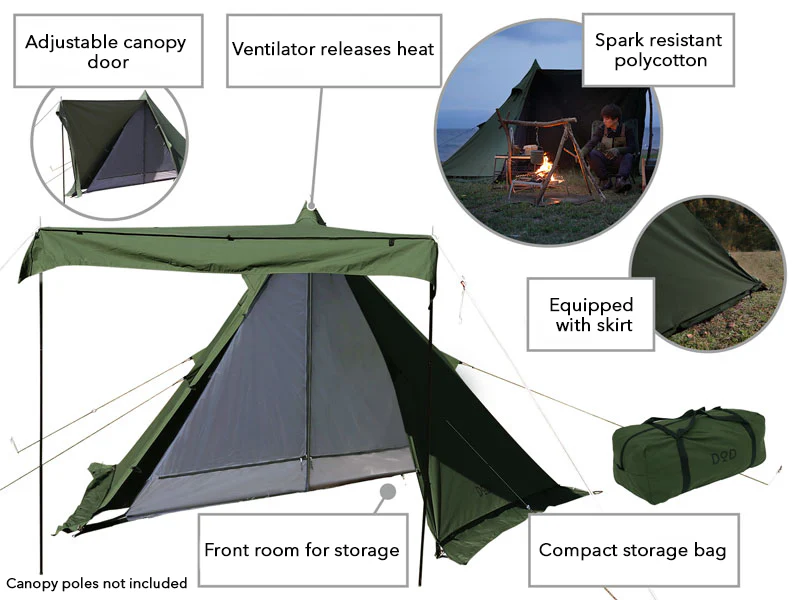 Musha 1Pole Tent - Image 3