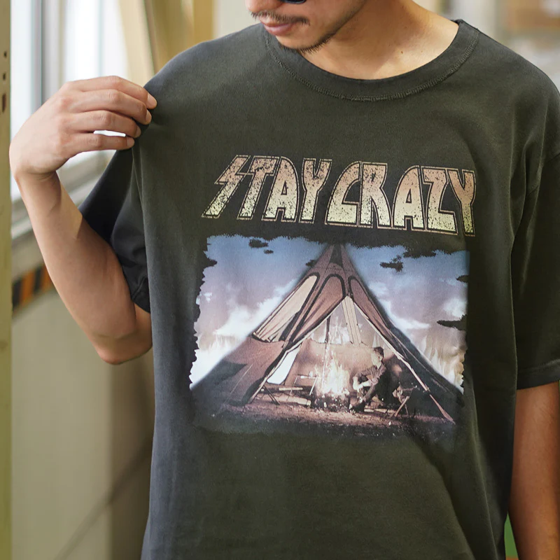 Stay Crazy Band T-shirt - Image 5
