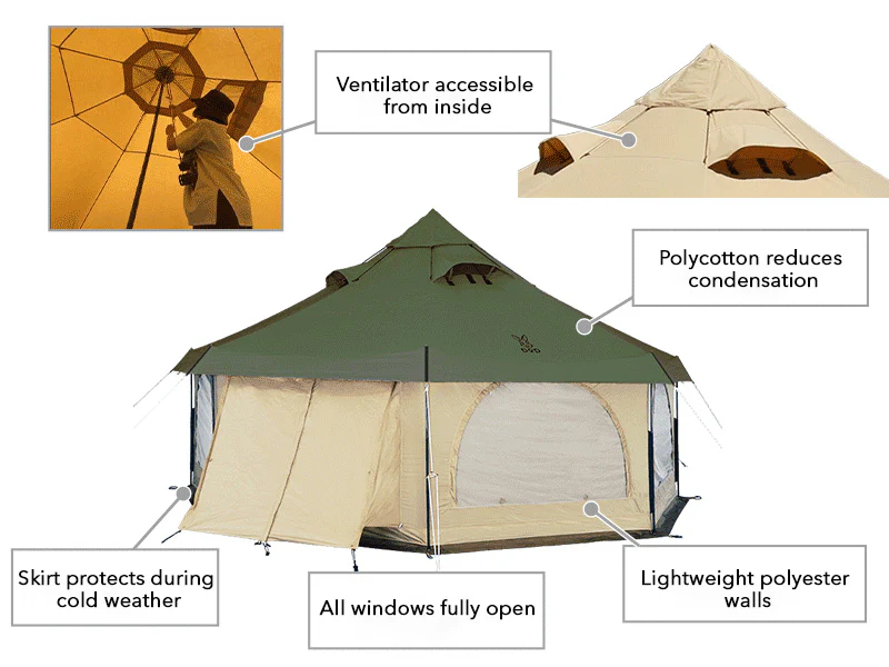 Takenoko Bell Tent - Image 3